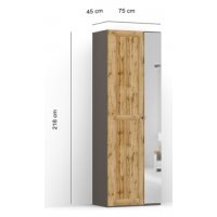 DULAP LEX 75-218-45 B GRI/DWO/R/O